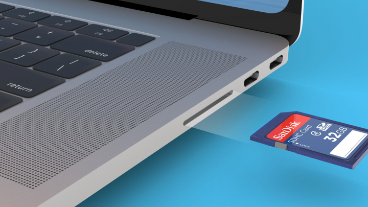 MacBook Pro 2021: Sẽ có khe cắm thẻ SD?